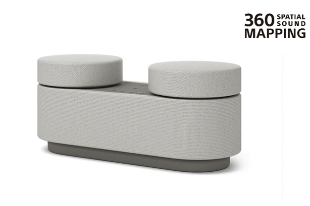 家の中で手軽に持ち運んで立体音響を楽しめる、完全ワイヤレスの