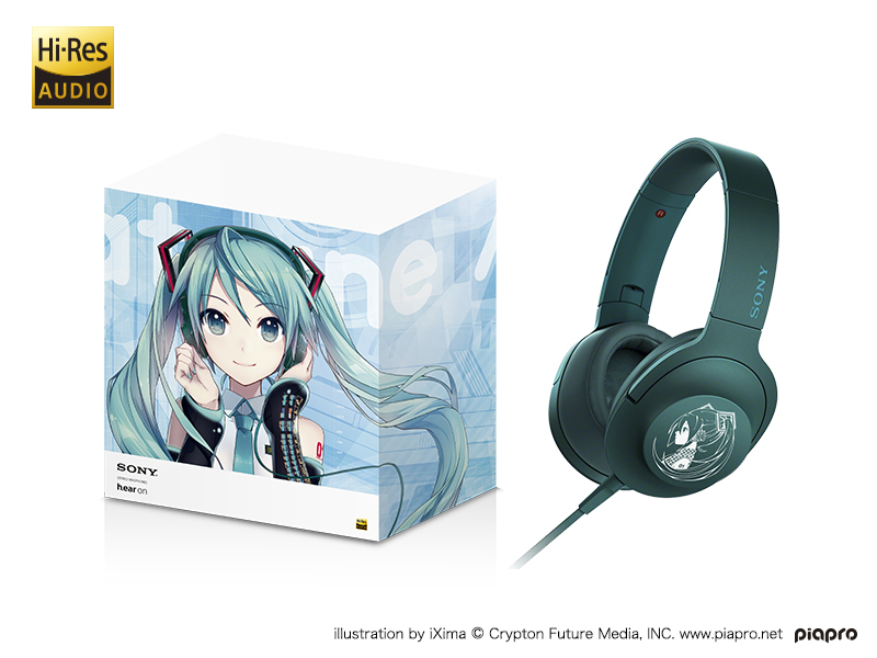 h.ear on（MDR-100A) 初音ミクモデル | ヘッドホン | ソニー