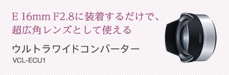 レンズ交換で世界が変わる ソニーのEマウントレンズ | デジタル一眼