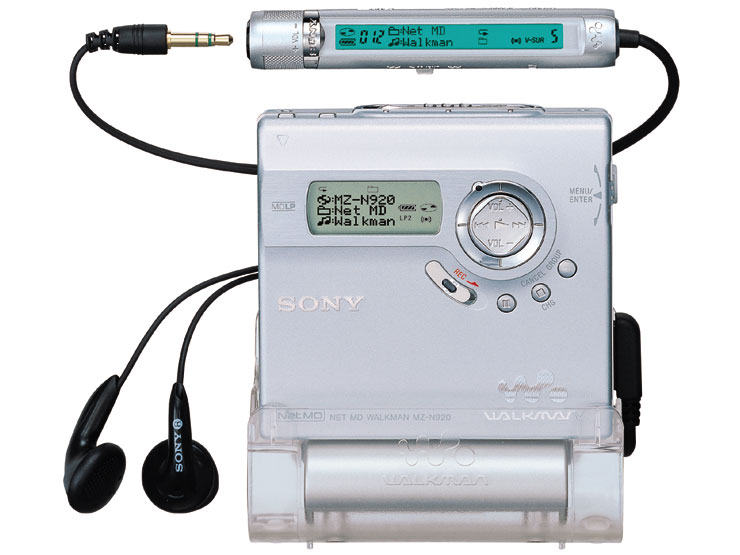 MZ-N920 商品の写真 | ポータブルオーディオプレーヤー WALKMAN