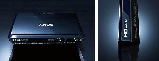 DSC-TX7 特長 : デザイン＆タッチ操作 | デジタルスチルカメラ Cyber