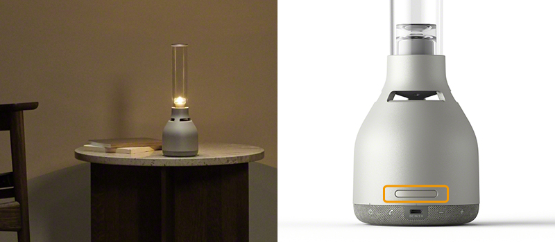 LSPX-S3 特長 : デザイン | アクティブスピーカー／ネックスピーカー