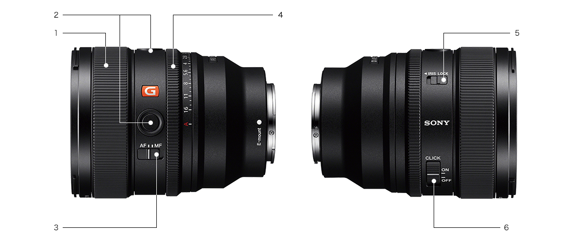 FE 85mm F1.4 GM II 特長 : その他の特長 | デジタル一眼カメラα