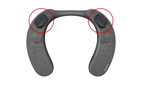 SRS-NS7 特長 : 高音質 | アクティブスピーカー／ネックスピーカー