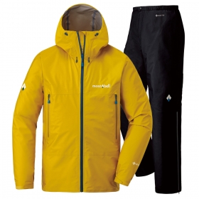 montbell/モンベル/ゴアテックスウェア上下セットPRBL（メンズ）の