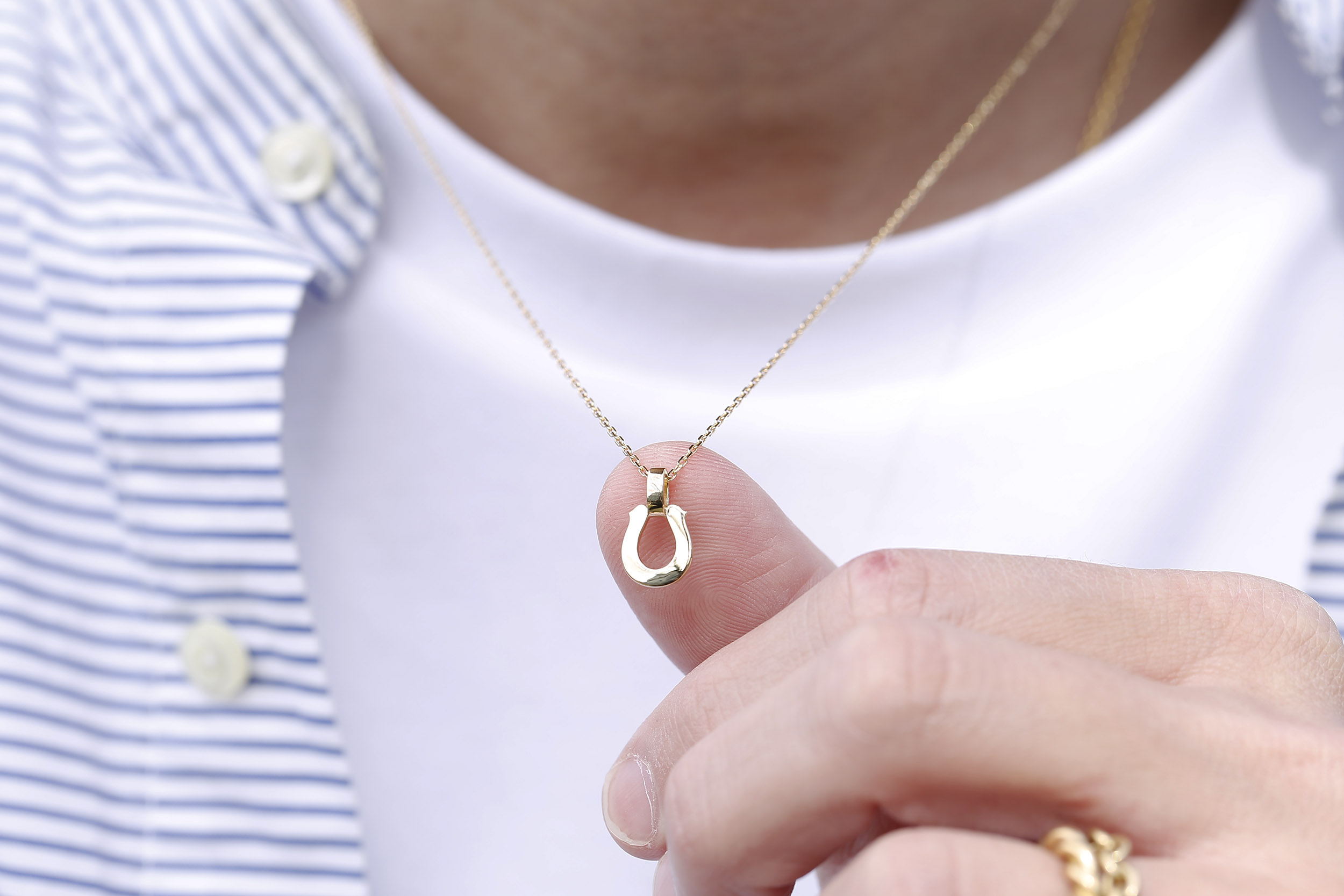 Fun & Easy Gold Necklace Style | SYMPATHY OF SOUL（シンパシーオブ