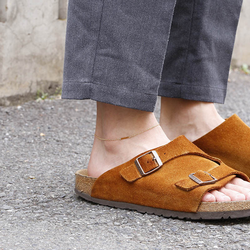 SYMPATHY OF SOUL（シンパシーオブソウル） Logo Plate Anklet - Oval