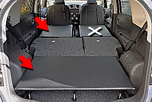 2代目)ノート車中泊キット／シークレットベースオンラインショップ