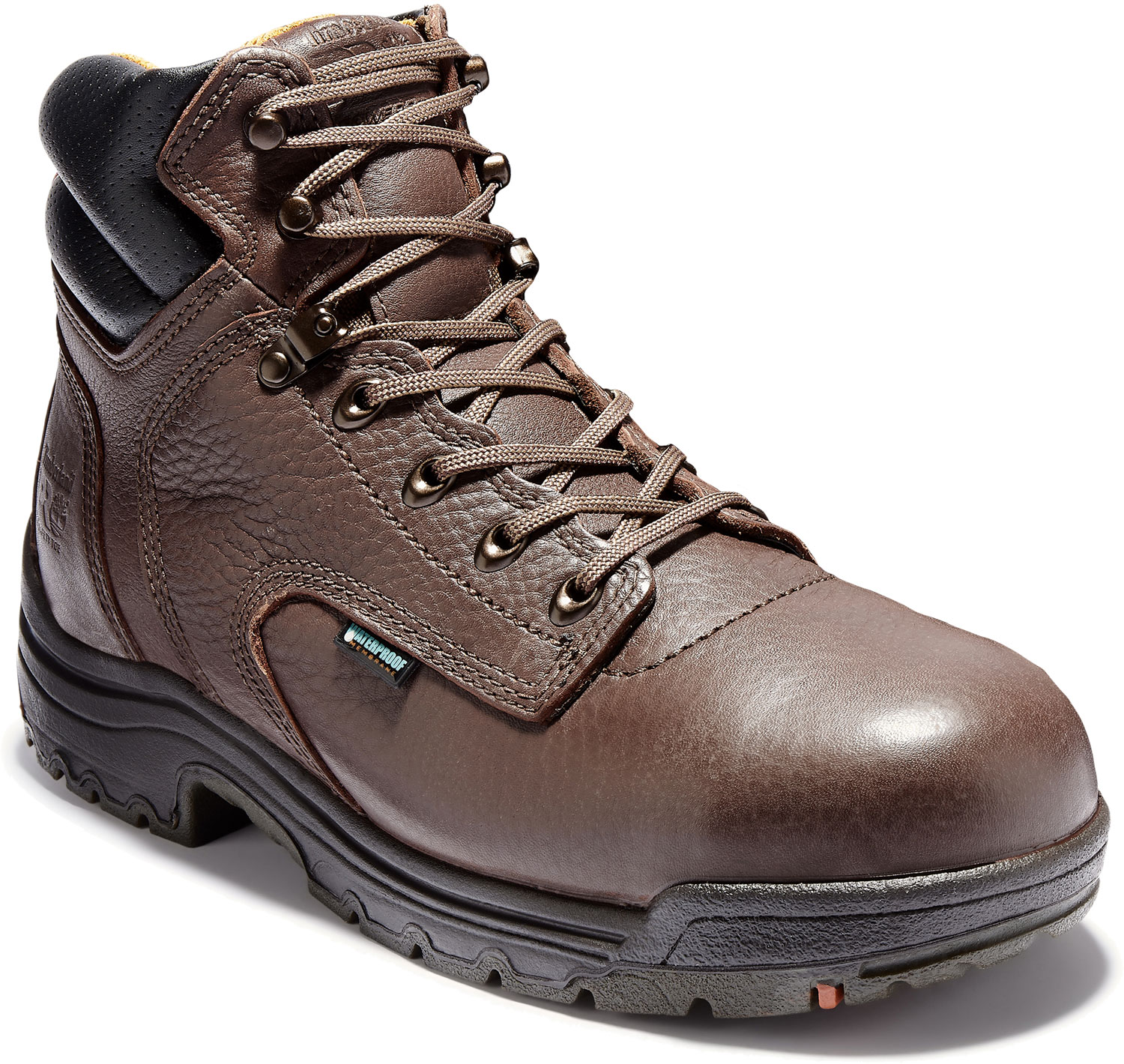 TM26078 Timberland PRO TiTAN 6 Inch Dark Mocha Alloy Toe Boot