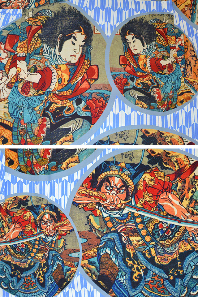 半袖アロハシャツ 日本の意匠 by SUN SURF 歌川国芳「通俗水滸伝豪傑百