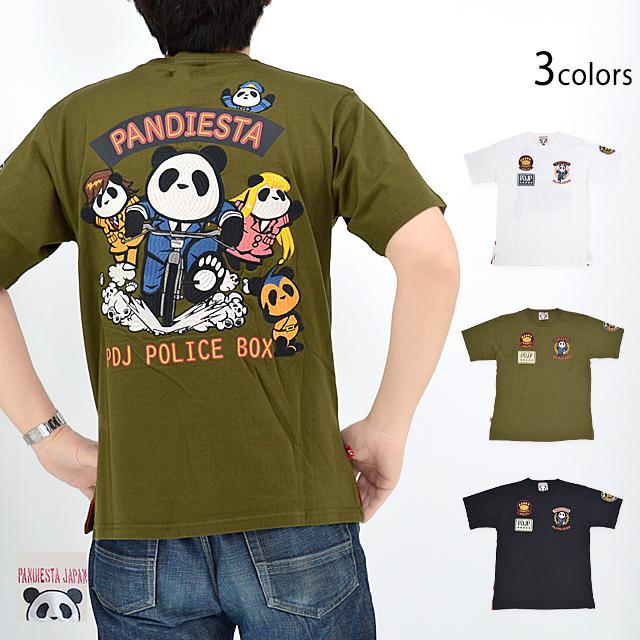 PDJ POLICE BOX半袖Tシャツ PANDIESTA JAPAN 523858 パンディエスタ