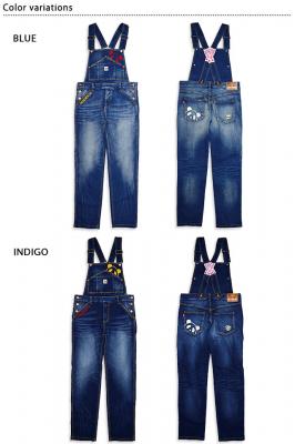 2WAYのぞきパンダオーバーオール PANDIESTA JAPAN 582650 パンディ