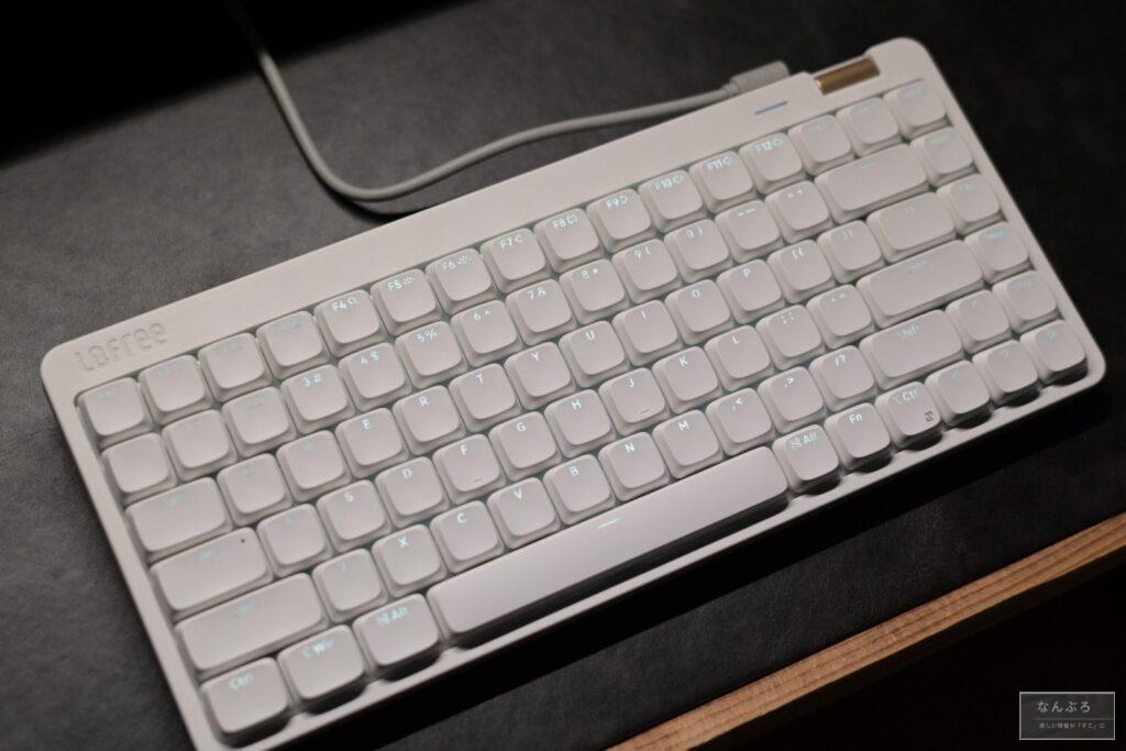 Lofree「FLOW LITE」メカニカルキーボードレビュー。デザインと打鍵音