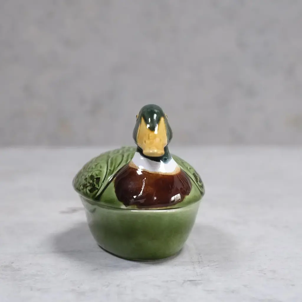 ヴィンテージ ダックテリーヌポット Michel Caugant(ミッシェル