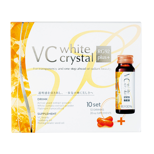 VCホワイトクリスタルRG92plus 50mL×1本＋サプリメント2粒 / プロ専用
