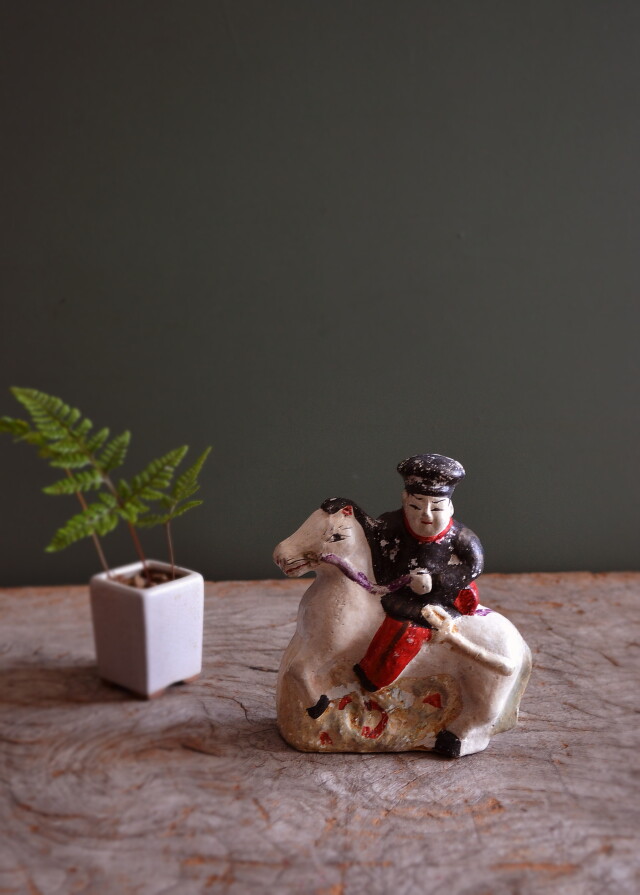 郷土人形 アンティーク 兵隊さん 花巻人形 郷土玩具 Antique Sam's