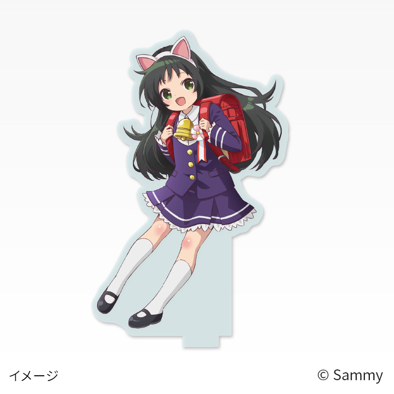ツインエンジェルアクリルフィギュア （クルミ 入学式ver.)