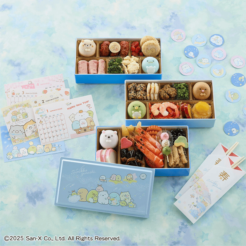 すみっコぐらしのおせち・三段重が予約受付中♪ | San-xネット