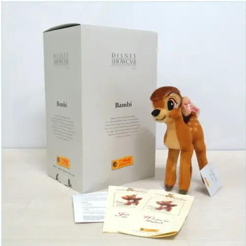 2002年にディズニー映画「バンビ」の公開60周年を記念してシュタイフ社