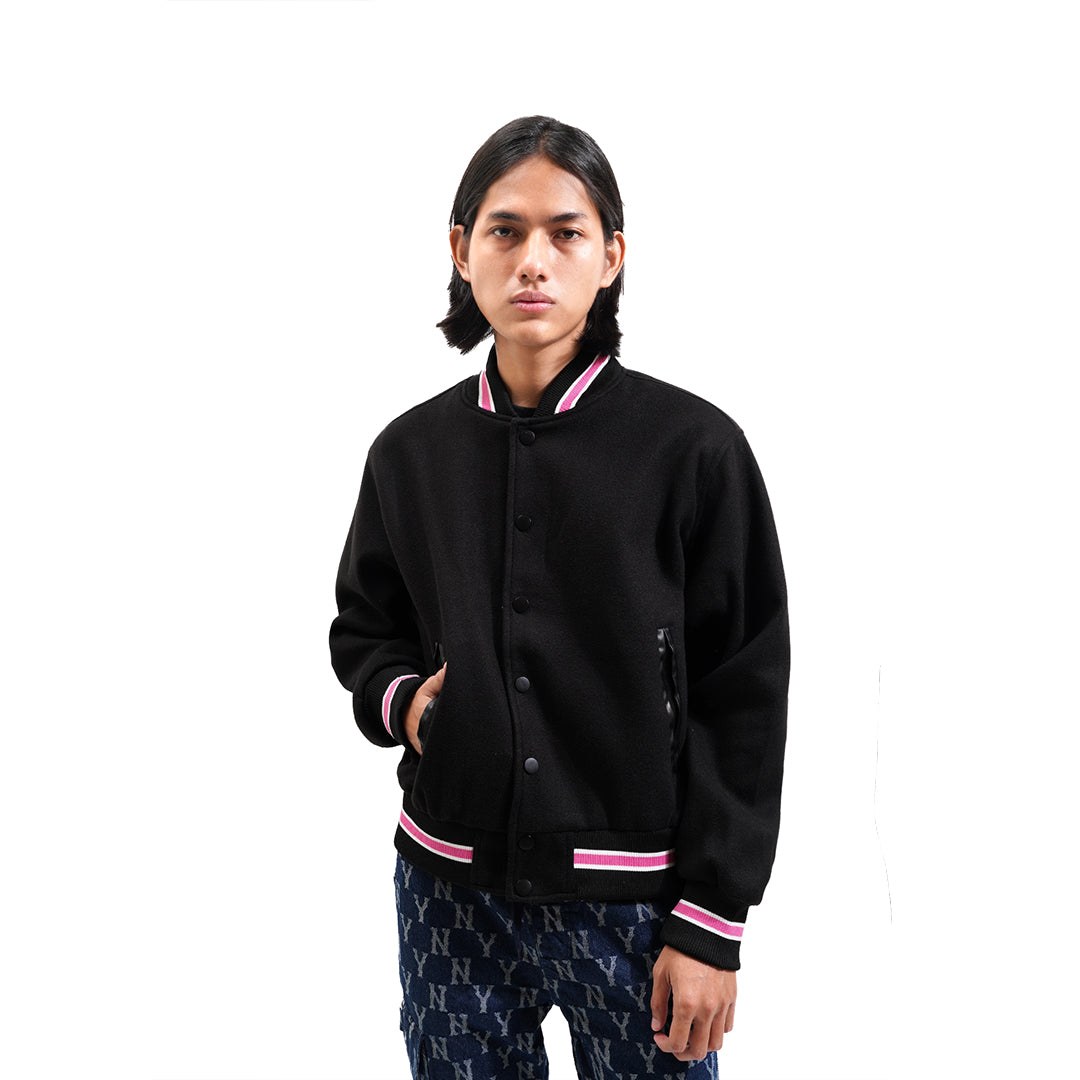Stussy S Talk Melton Varsity Jacket – SANGKIL