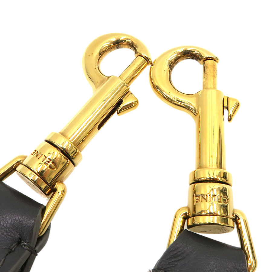 CELINE ジャカード ロングストラップ/ウール/質屋 さのや ブランド