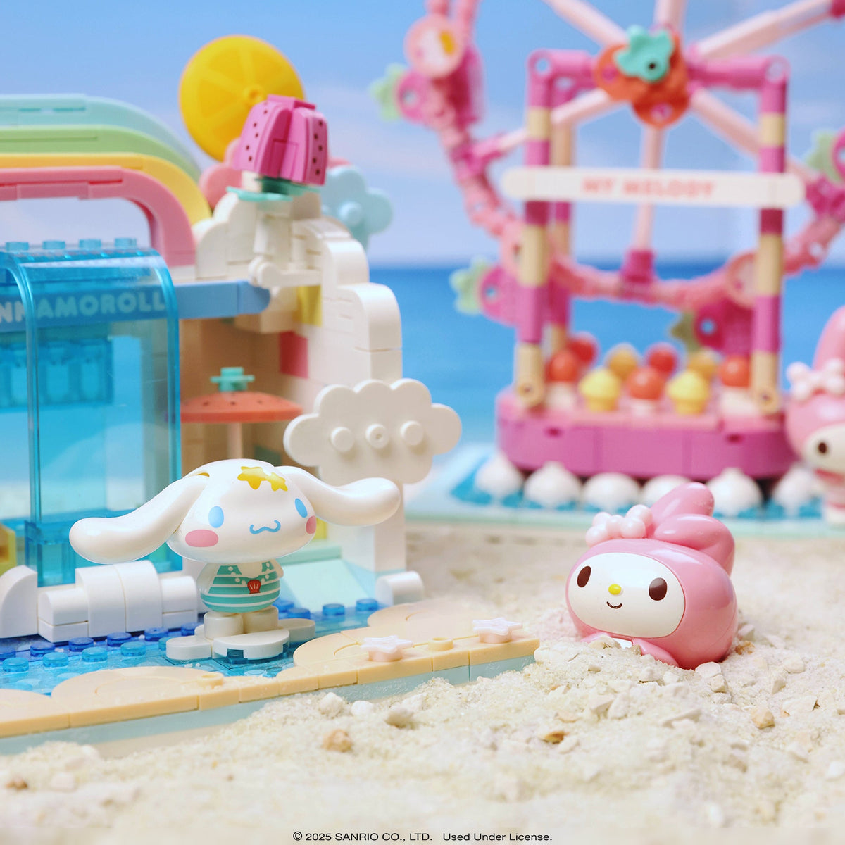 Kuromi Summer Wunderland Mini Building Blocks (Parfait Fountain)
