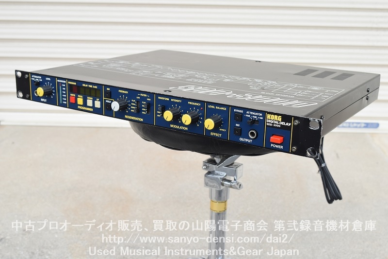在庫あり！ KORG SDD-3000 80年代 デジタルリバーブ 山陽電子商会 第弐