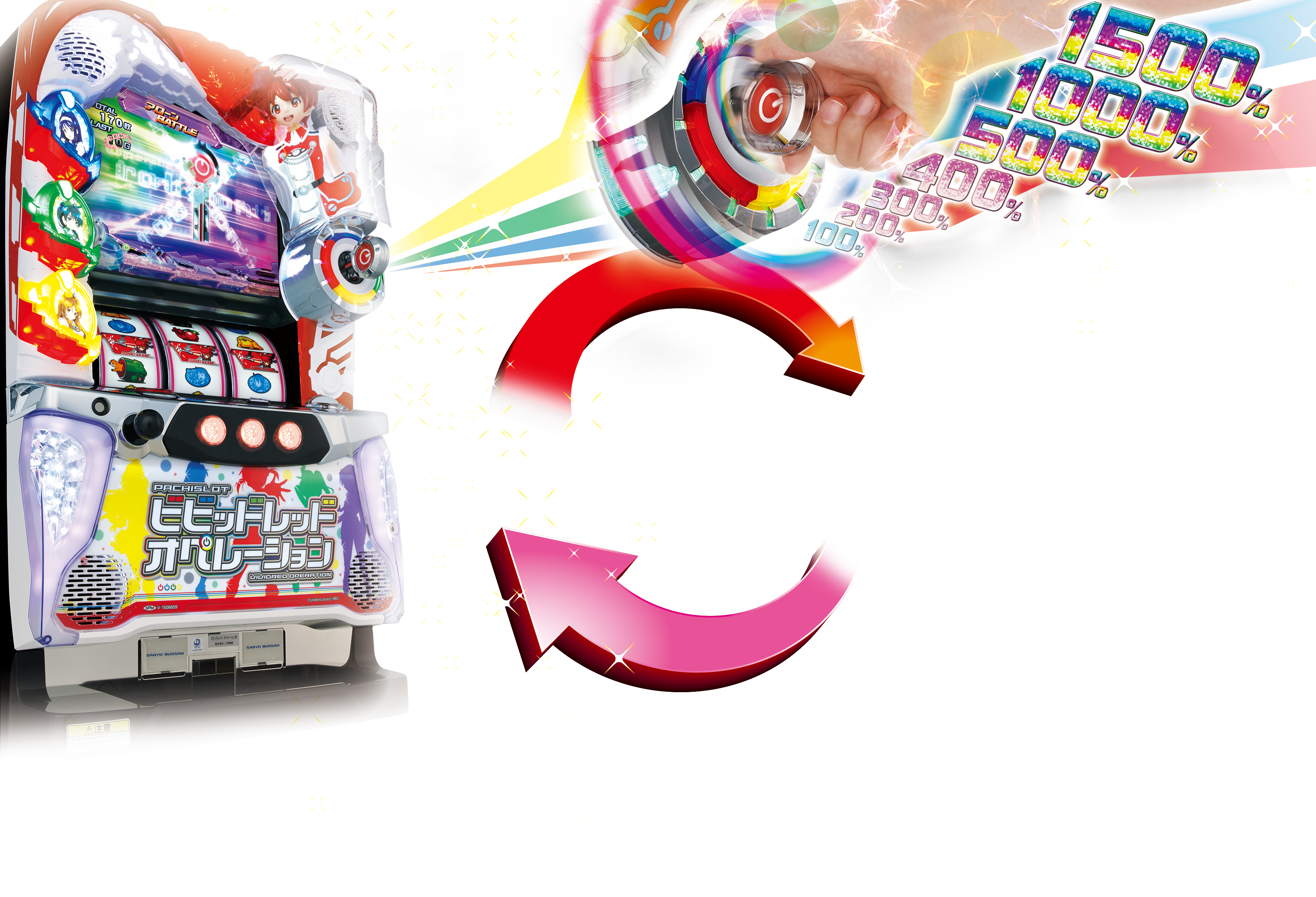 SANYO：パチスロ -ビビッドレッドオペレーション-