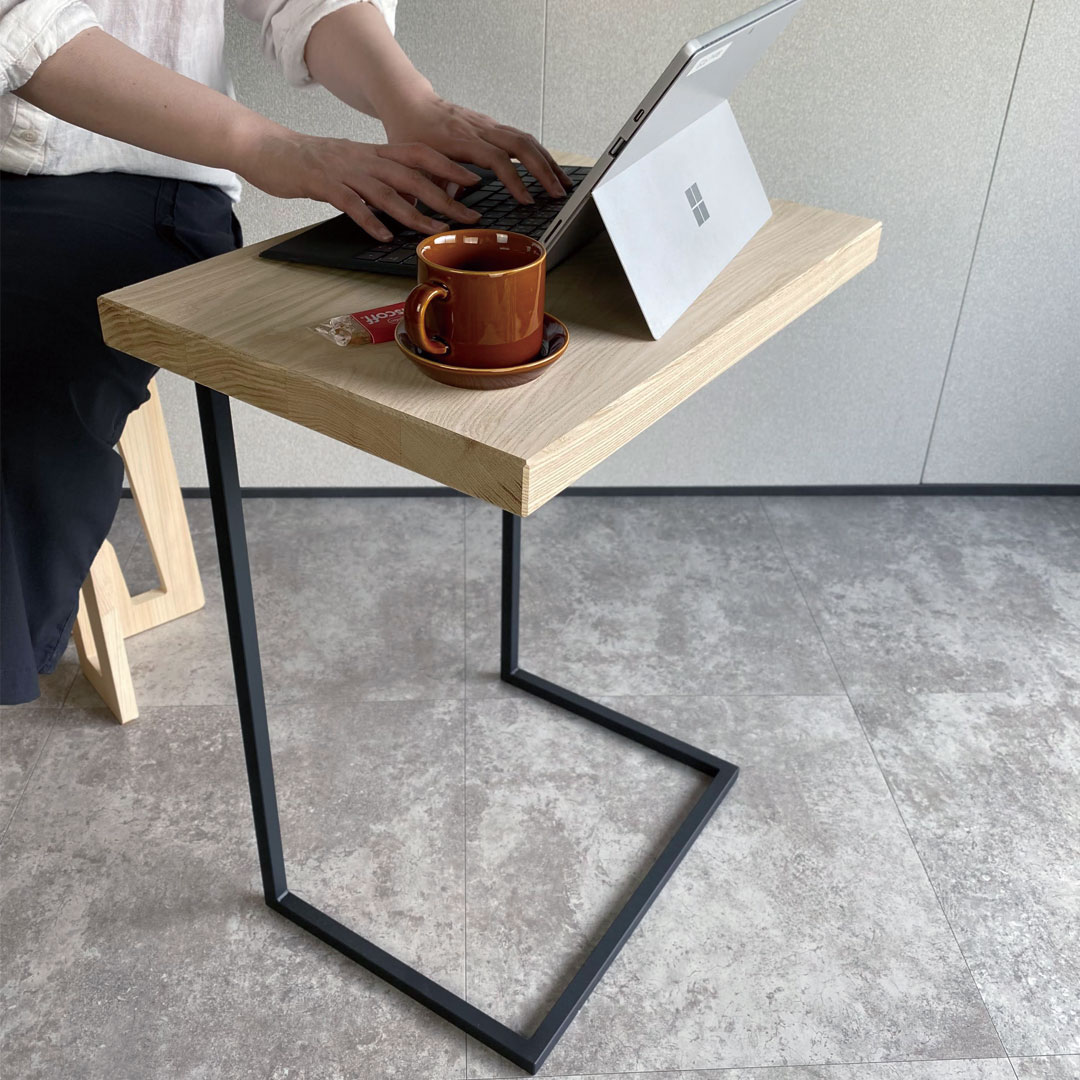 アイアンレッグ（サイドテーブル用脚）KURO - 三祐木材Web Shop