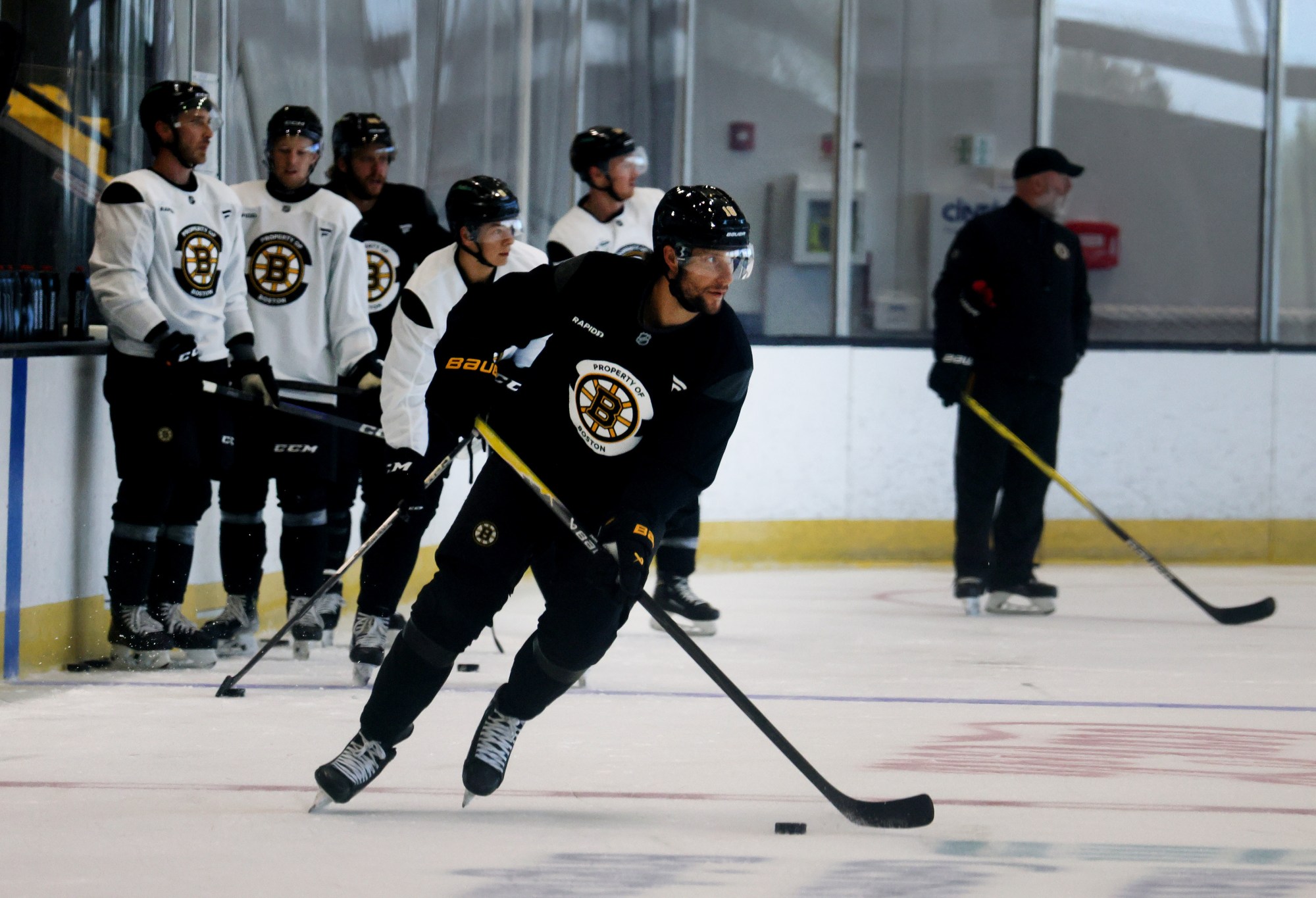 Bruins notebook: Pavel Zacha looking for bounce-back season
