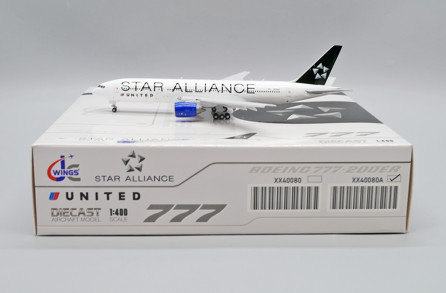 ScaleModelStore.com :: JC Wings 1:400 - XX40080A - United Airlines