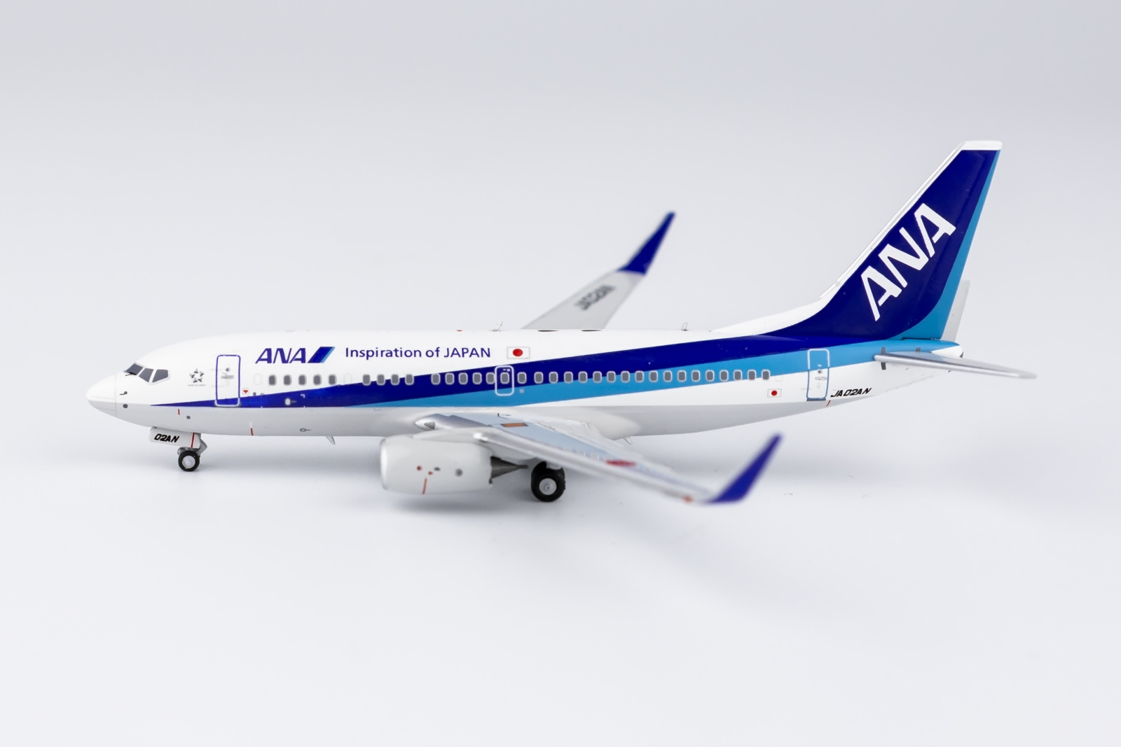 JFOX 1/200 ANA B737-800 JA51AN 完成品 JFOX 1/200 ANA B737-800