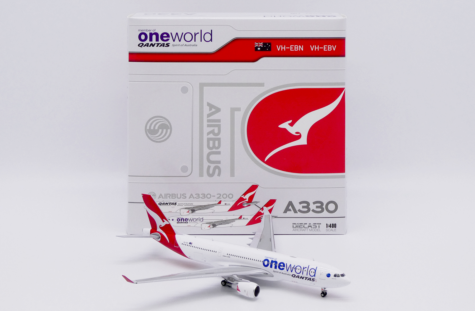 ScaleModelStore.com :: JC Wings 1:400 - XX40246 - Qantas Airbus