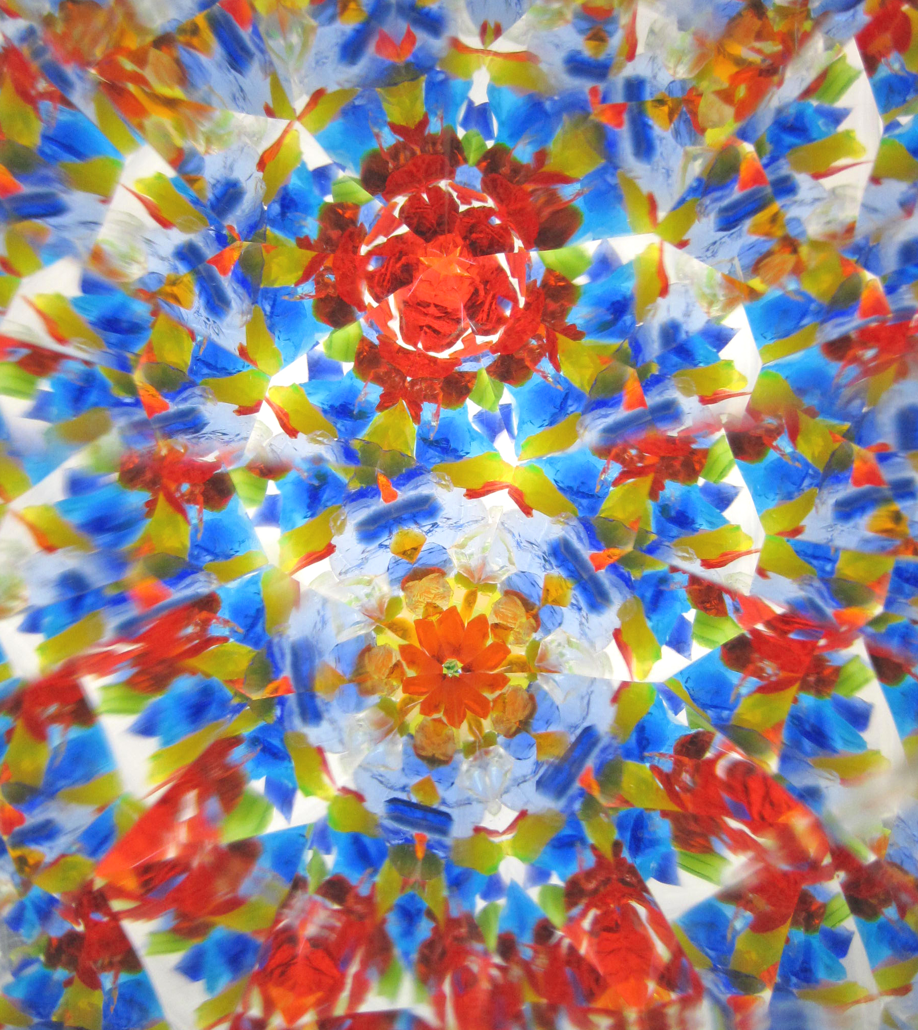 万華鏡(組立てキット)プラスチックボトルの万華鏡