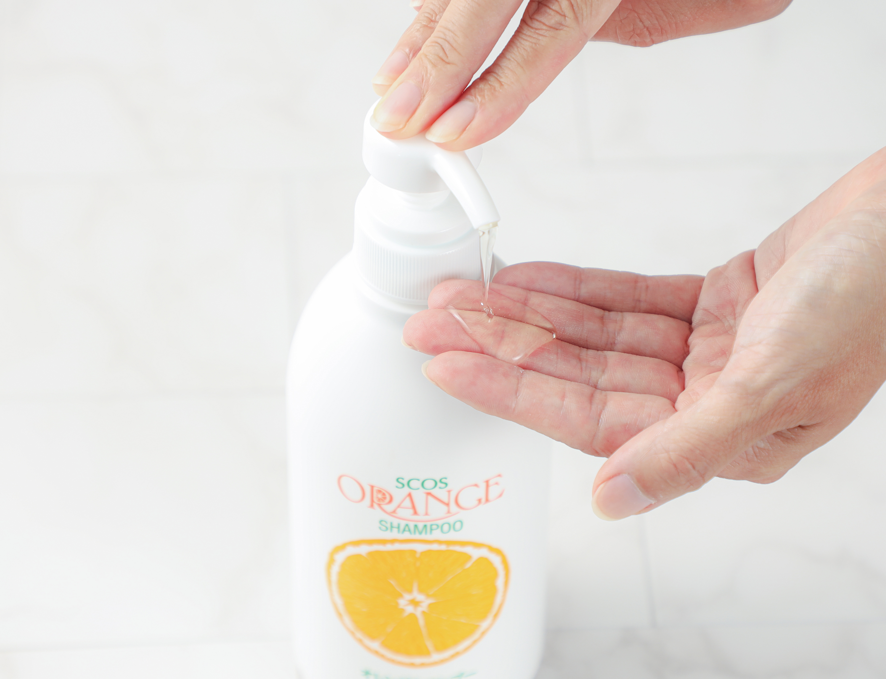 オレンジシャンプーオーガニック 500mL（ポンプ） |エスコス