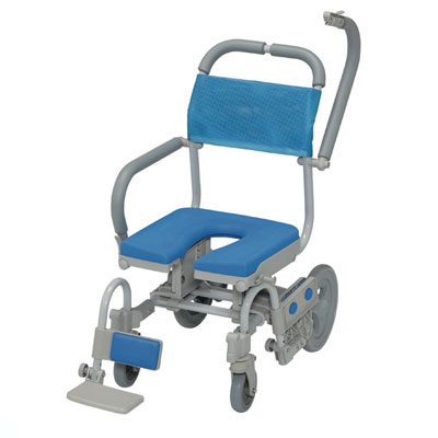 ウチエ シャワーラクV シャワーキャリー・入浴用車椅子 | 快適空間