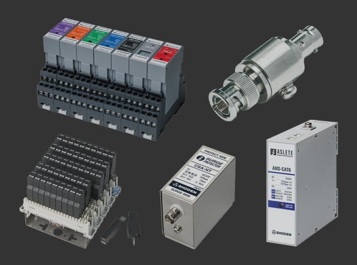 ANS-CAT6｜通信用SPD（避雷器）｜雷害対策｜株式会社昭電