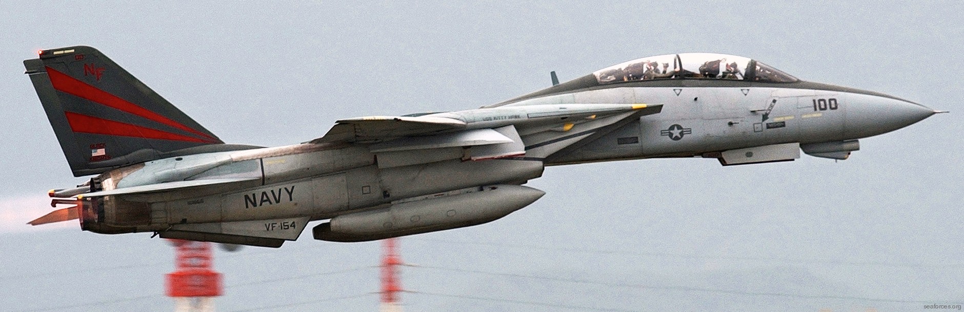 VF-154 Black Knights Fighter Squadron US Navy F-14 Tomcat