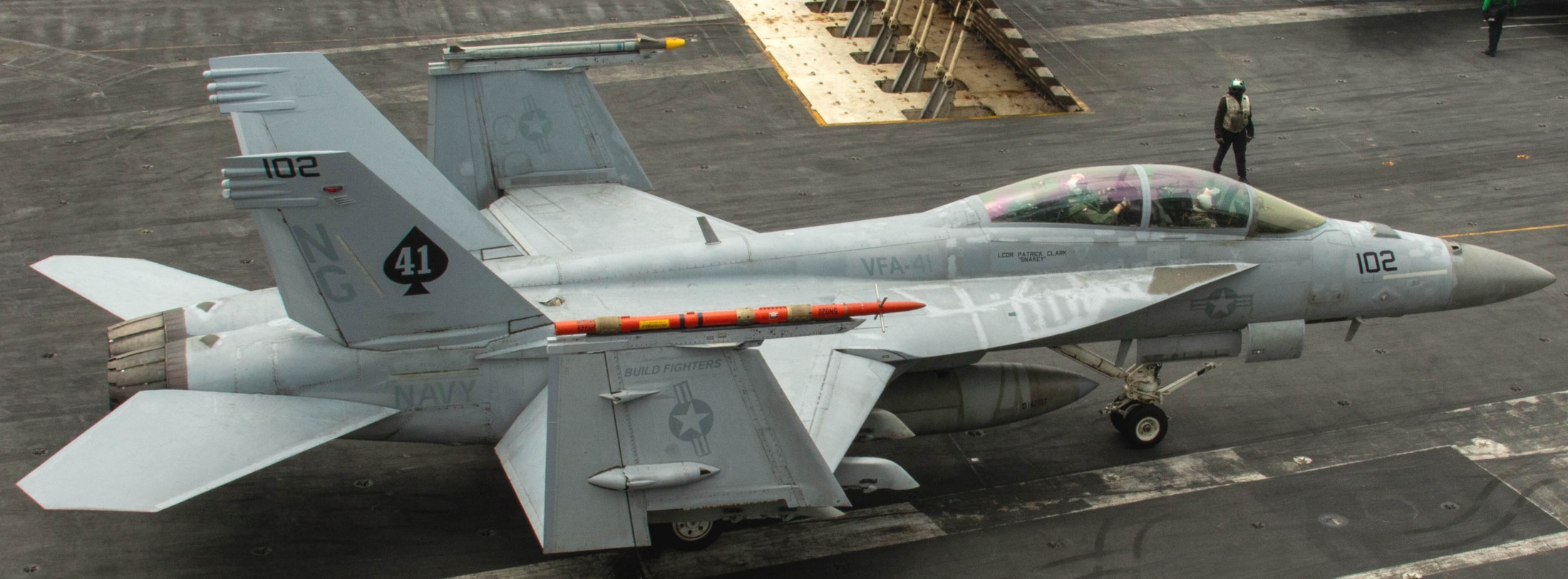 VFA-41 Black Aces Strike Fighter Squadron F/A-18F Hornet