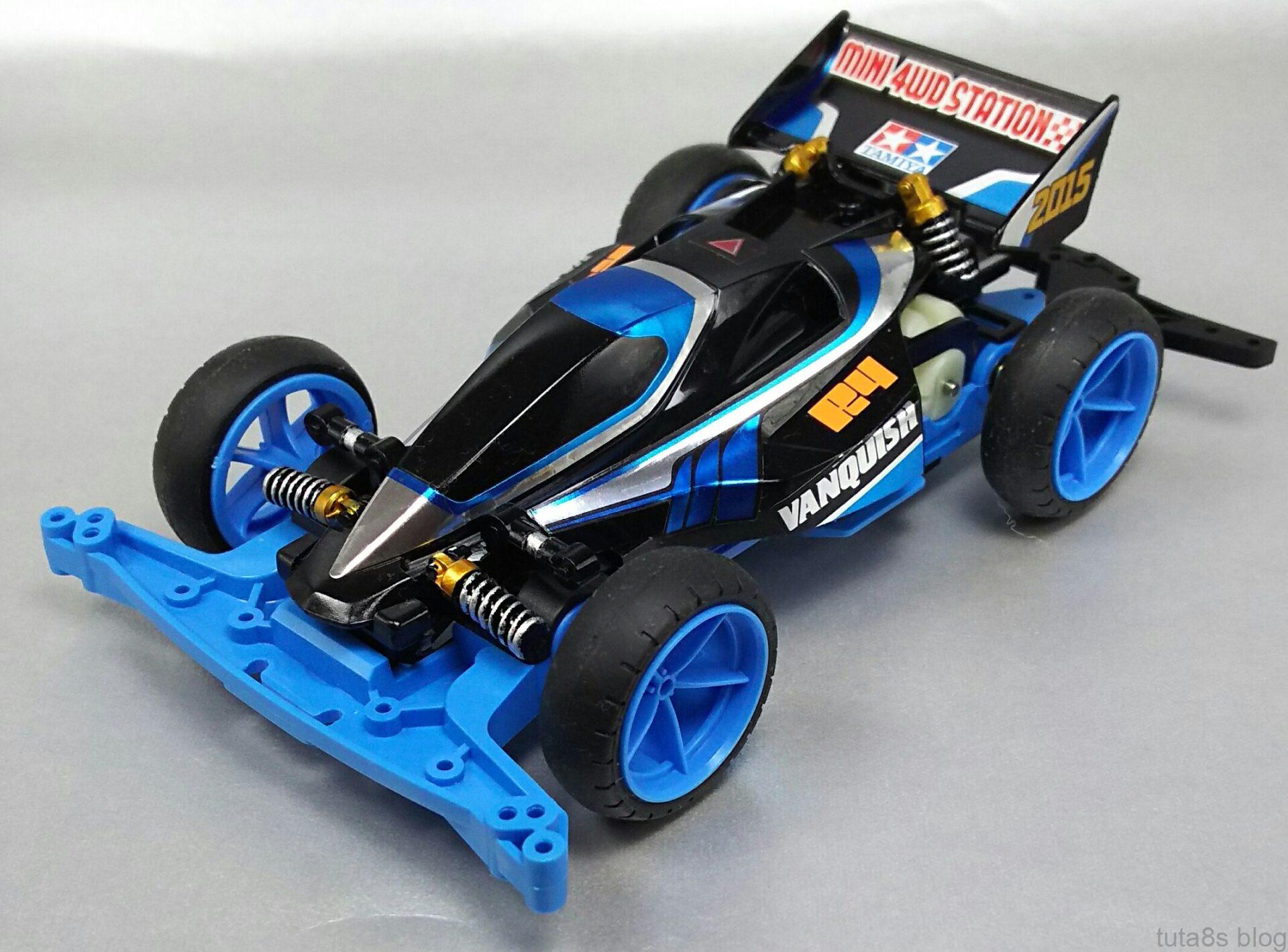 パーツ｢バンキッシュJr. ボディセット ミニ四駆ステーション｣青のバン