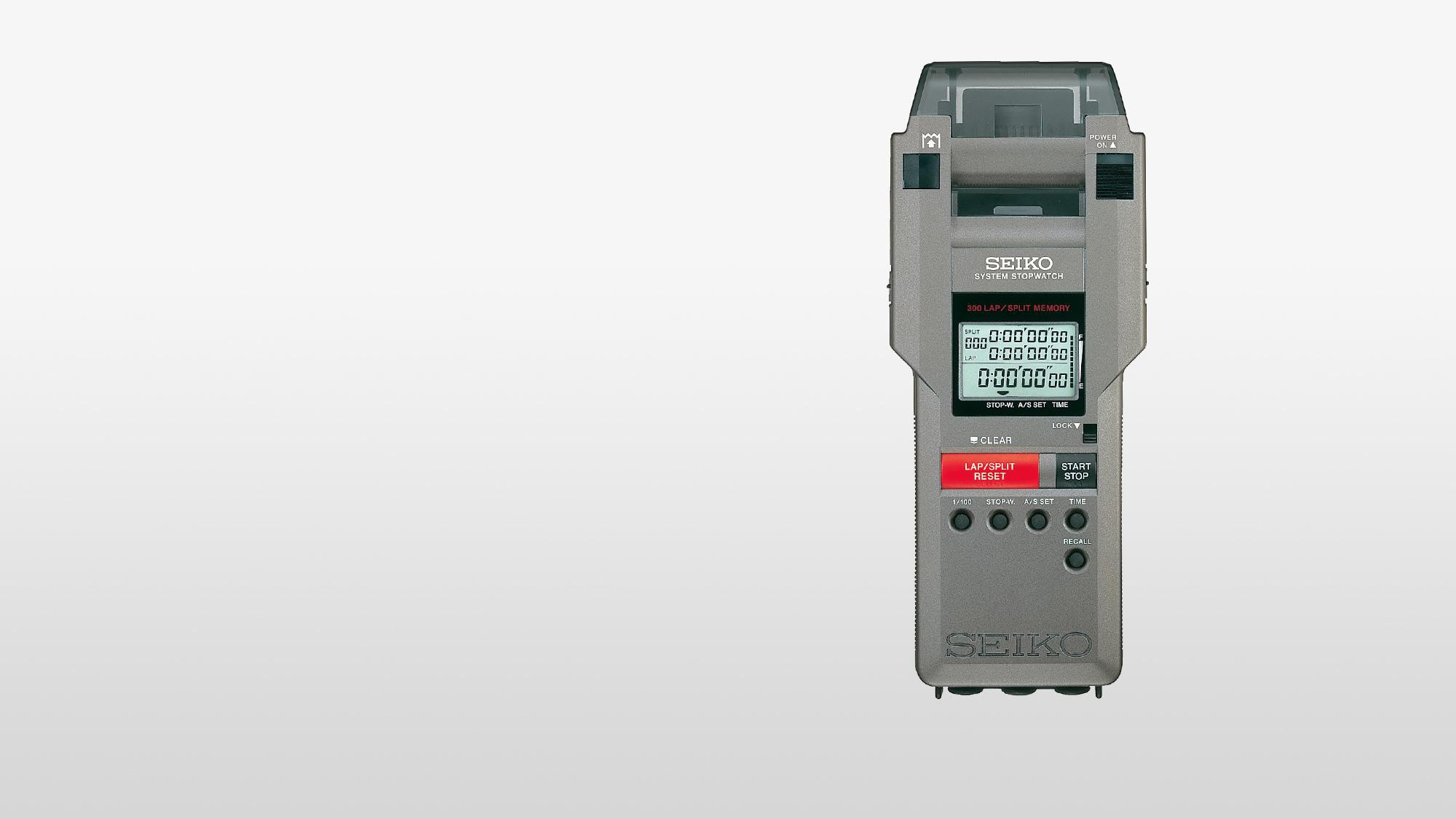 プリンター一体型ストップウオッチ | セイコーウオッチ