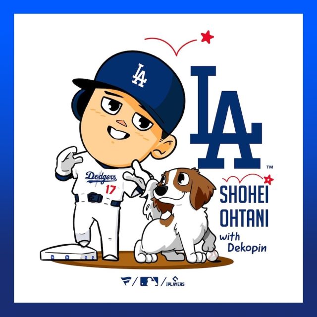 待望の再入荷！ 『#大谷翔平 × デコピン』Tシャツ🐶 ｜ MLB NBA NFL