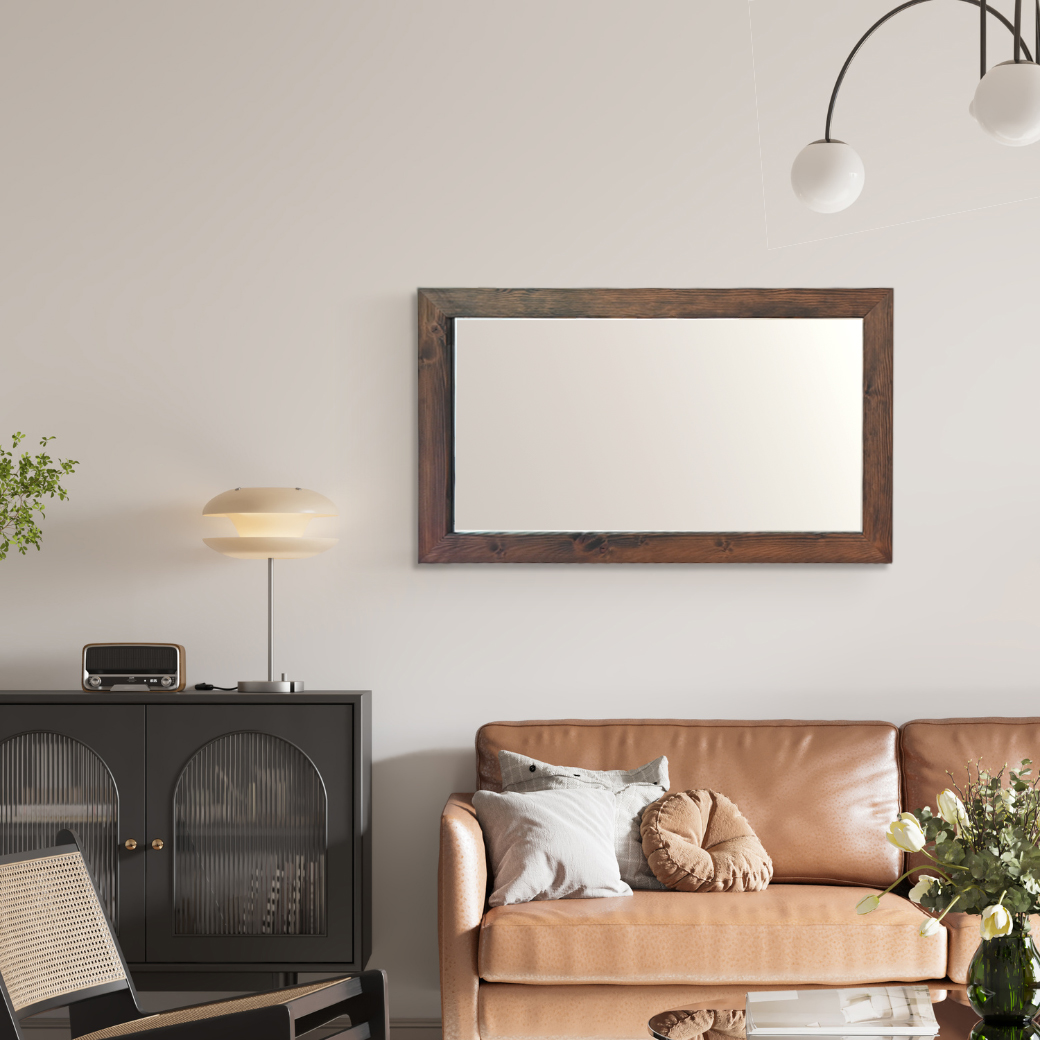 クロノスミラー W545×1045 ウォールミラー 壁掛け 全身 鏡