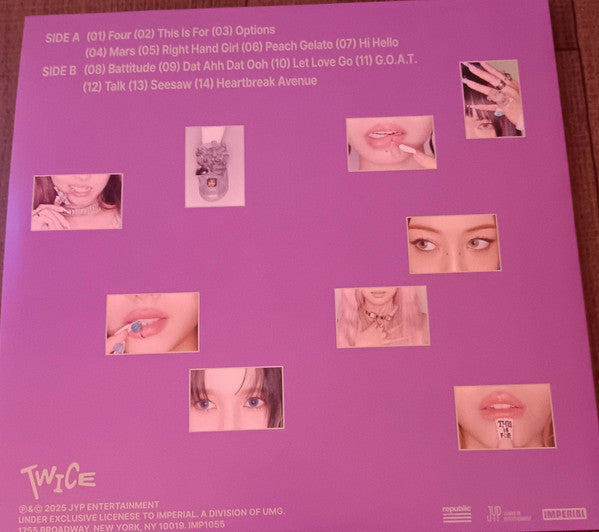 Twice - This Is For - New LP Record 2025 Republic JYP Imperial