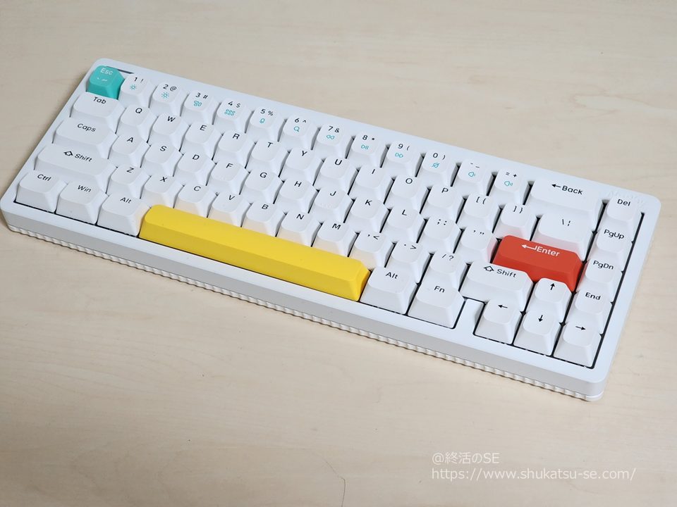 NuPhy Halo65 は完成度が素晴らしいワイヤレスメカニカルキーボード！