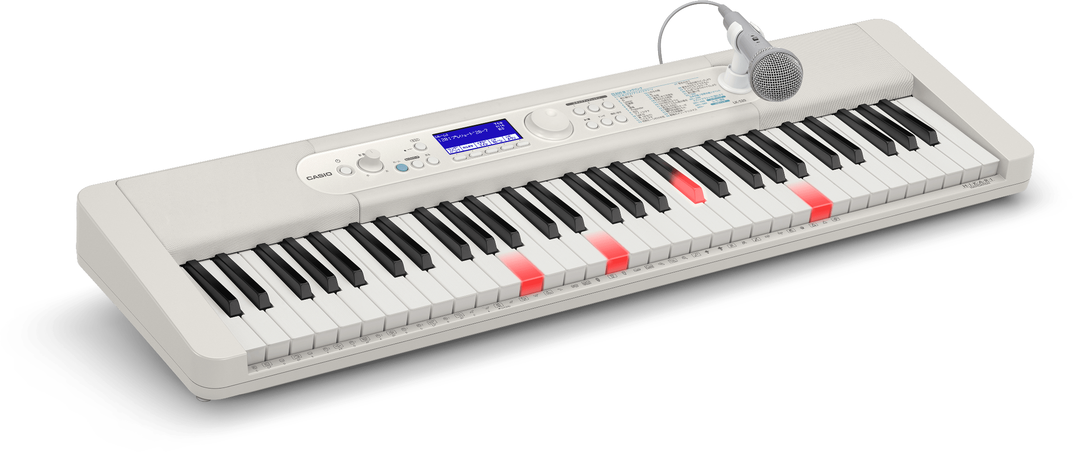送料無料】CASIO/LK-520で一曲マスター！ご購入者にはオンライン