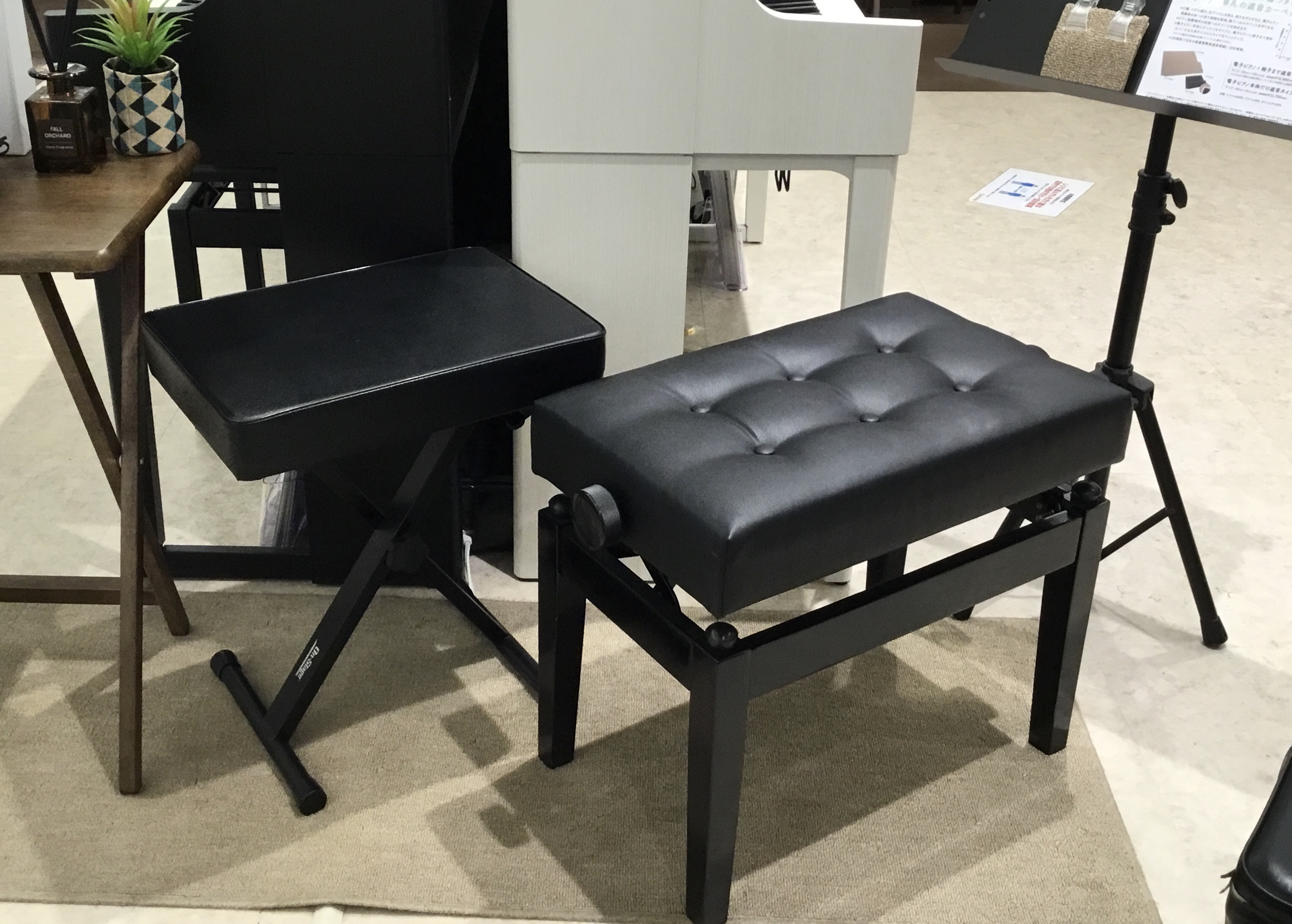 ピアノ・キーボードアクセサリー】～椅子編～ ピアノ・キーボード