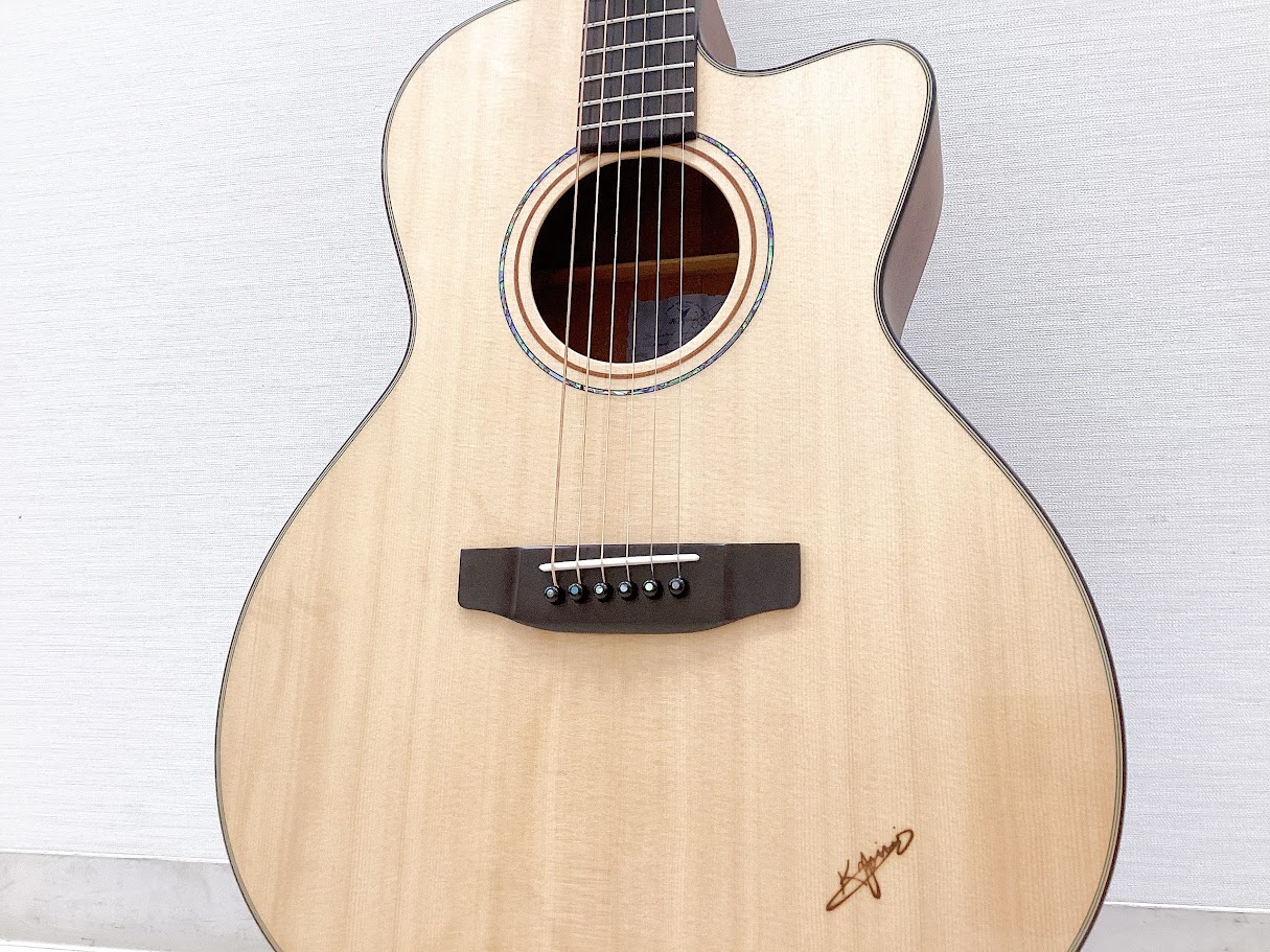 K.Yairi「BM-65CE」が入荷！手に馴染む、鳴り際立つ国産エレアコが大分