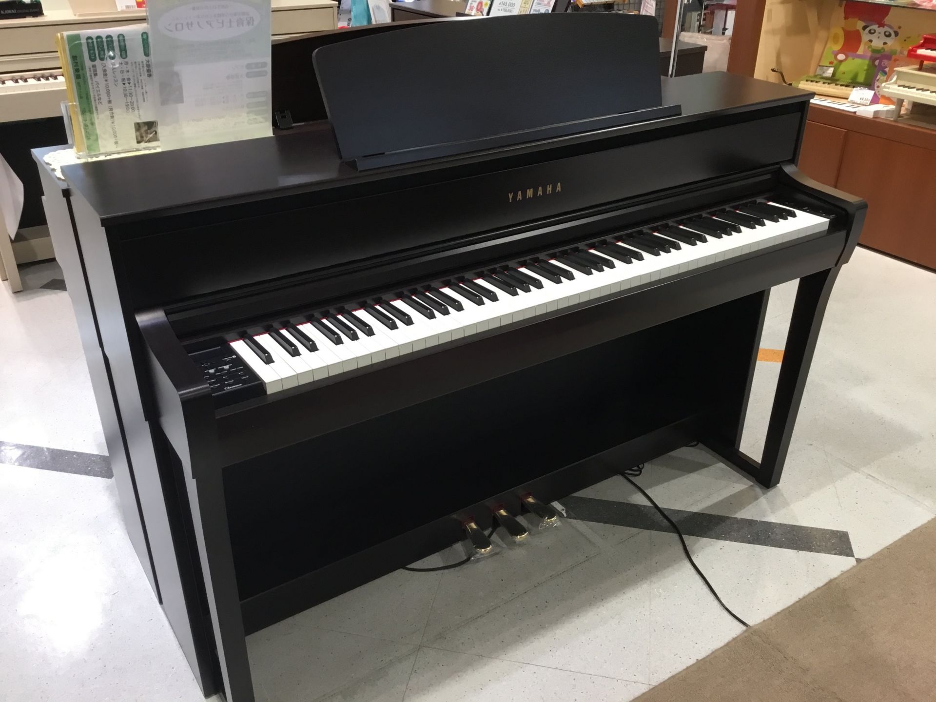 ヤマハ電子ピアノCLP-675入荷しました！｜島村楽器 水戸マイム店