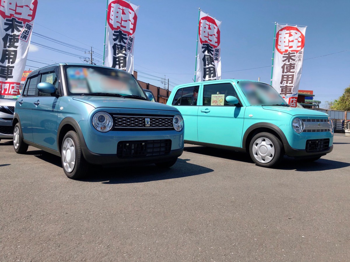 スズキ Lapin ダイヤモンドグリル ウサギロゴ スズキ Lapin